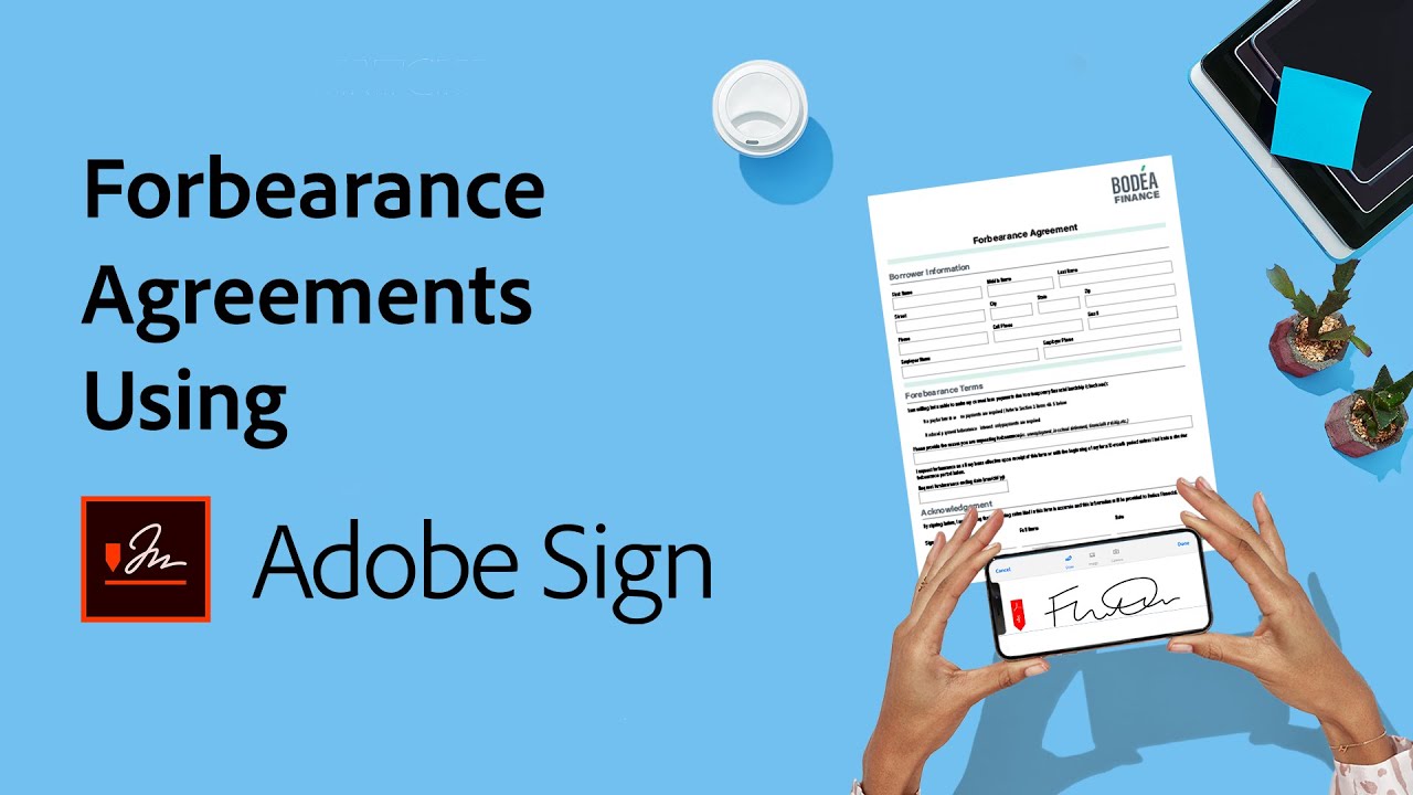Forbearance Agreement with Adobe Sign 📄