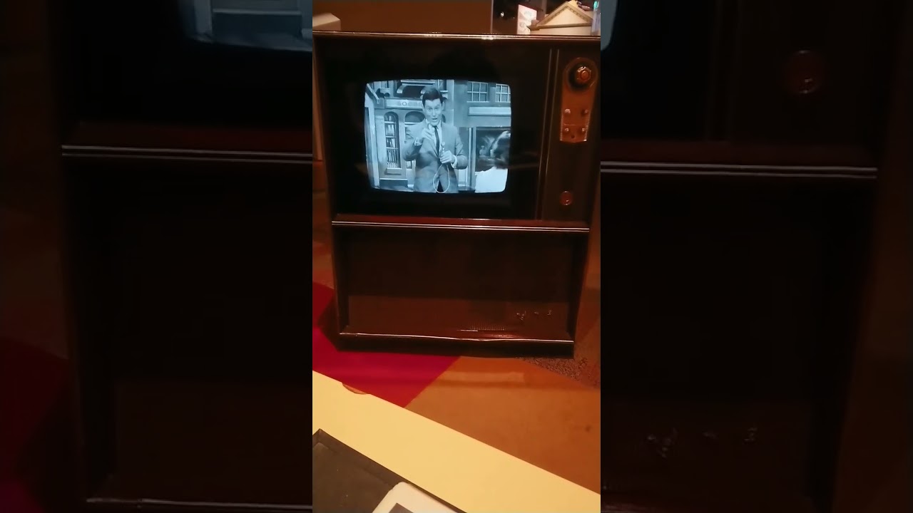 Explore a Classic Black & White TV from the 1960s-70s at Melbourne Museum 📺