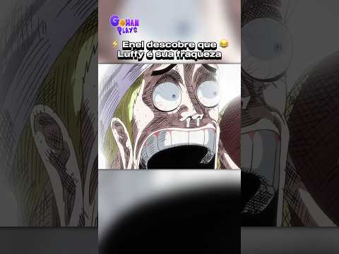 Enel descobrindo que Luffy é imune aos seu poderes 😂 #onepiece #anime
