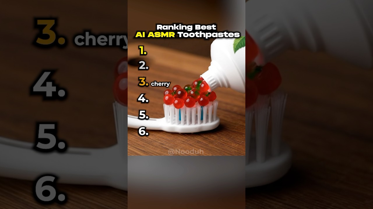 Top AI ASMR Toothpastes Ranked π¦·
