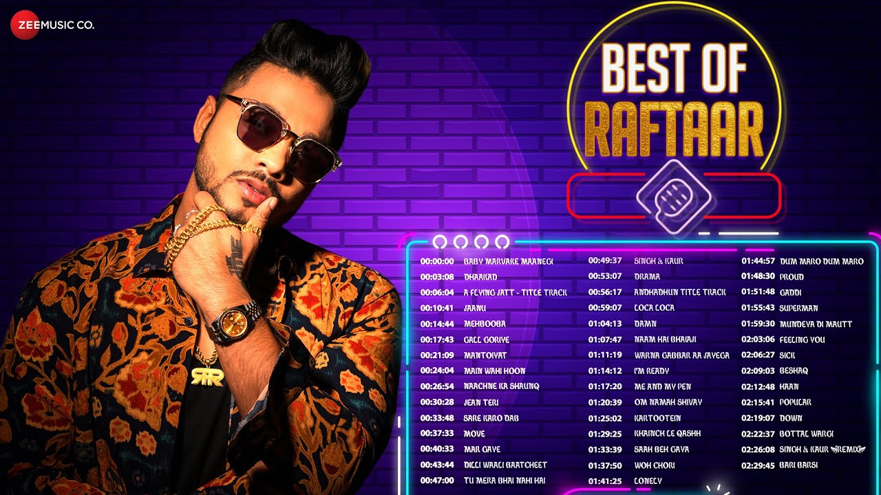 Raftaar's Top 44 Hits 🎶 | Baby Marvake Maanegi & More