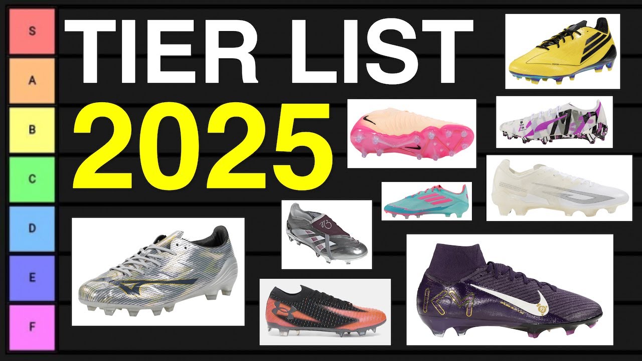 Top 2025 Football Boots Tier List β½