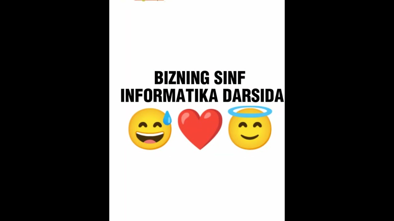 Bizning Sinf Informatika Darsida