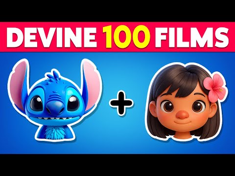 Devine 100 FILMS en ÉMOJIS 🎬🍿 Lilo & Stitch, Minecraft, Sonic 3, Squid Game 3