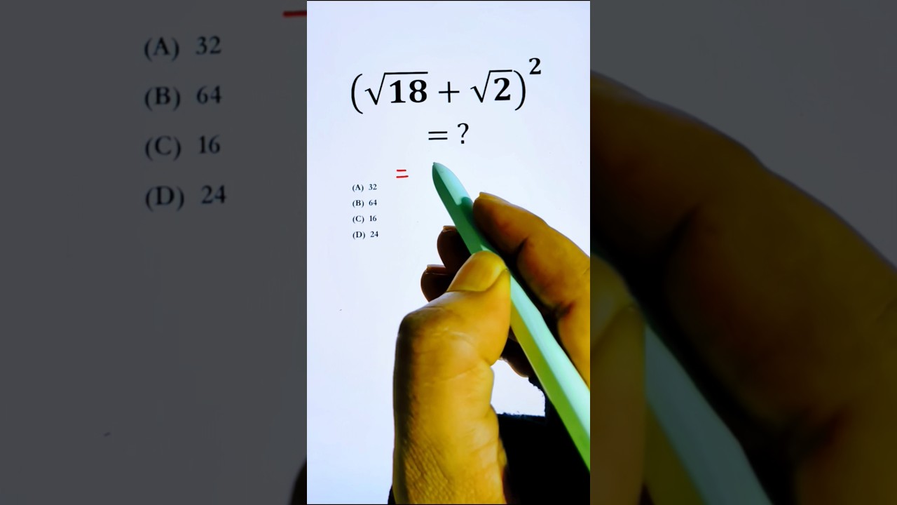 Radical Simplification Math Problem 🧮