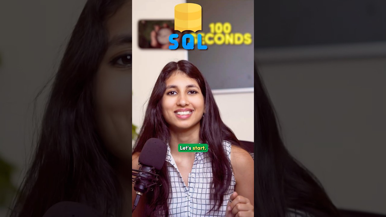 Master SQL in Just 100 Seconds 🚀