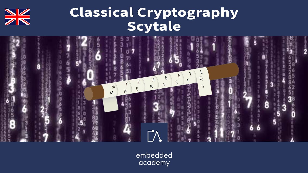 Classical Cryptography: Scytale Tutorial from Embedded Academy