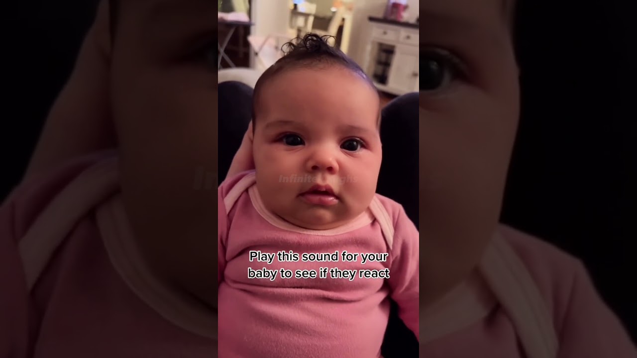 Play a Sound for Your Baby and Watch Their Reaction 🤣