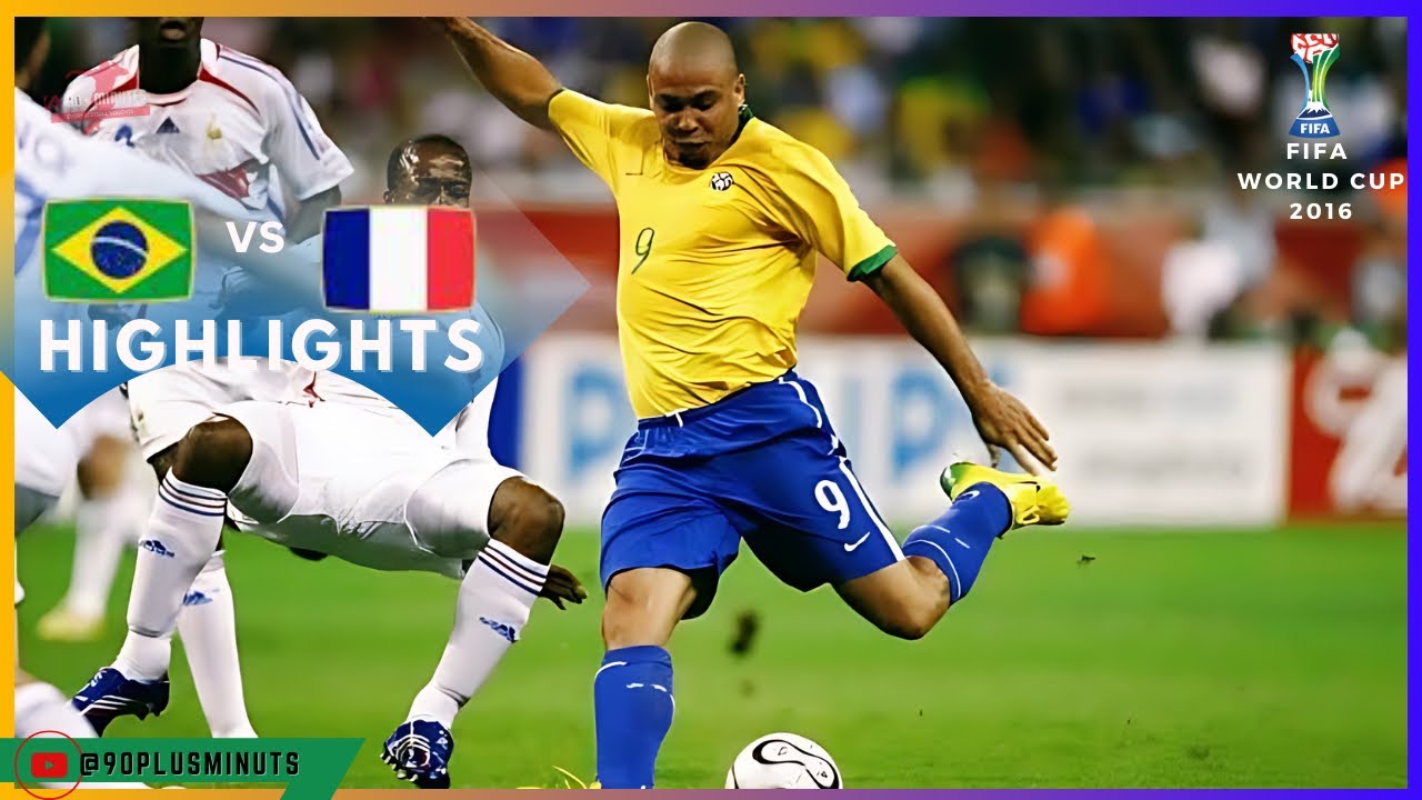 Brazil vs. France 2006 World Cup Full Highlights ๐ง๐ท๐ซ๐ท