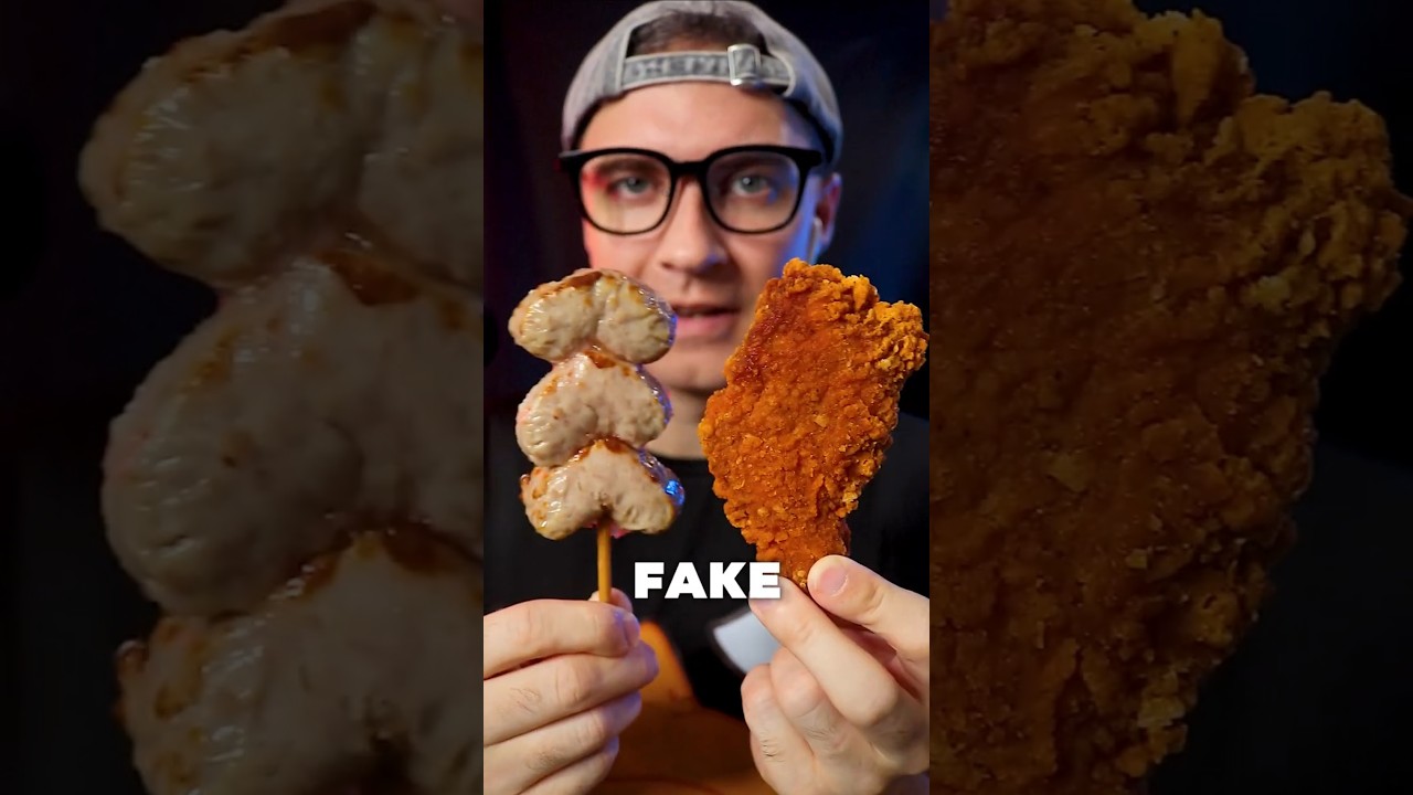 Real or Fake Chicken? π ASMR Challenge