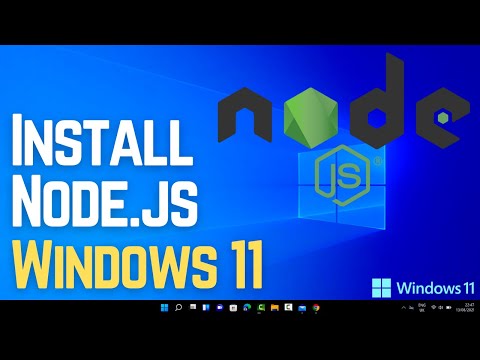 How to Install Node.js on Window 11 (2025)