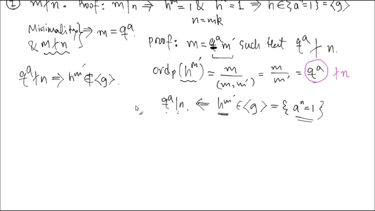 Primitive Roots Mod p - Part 2