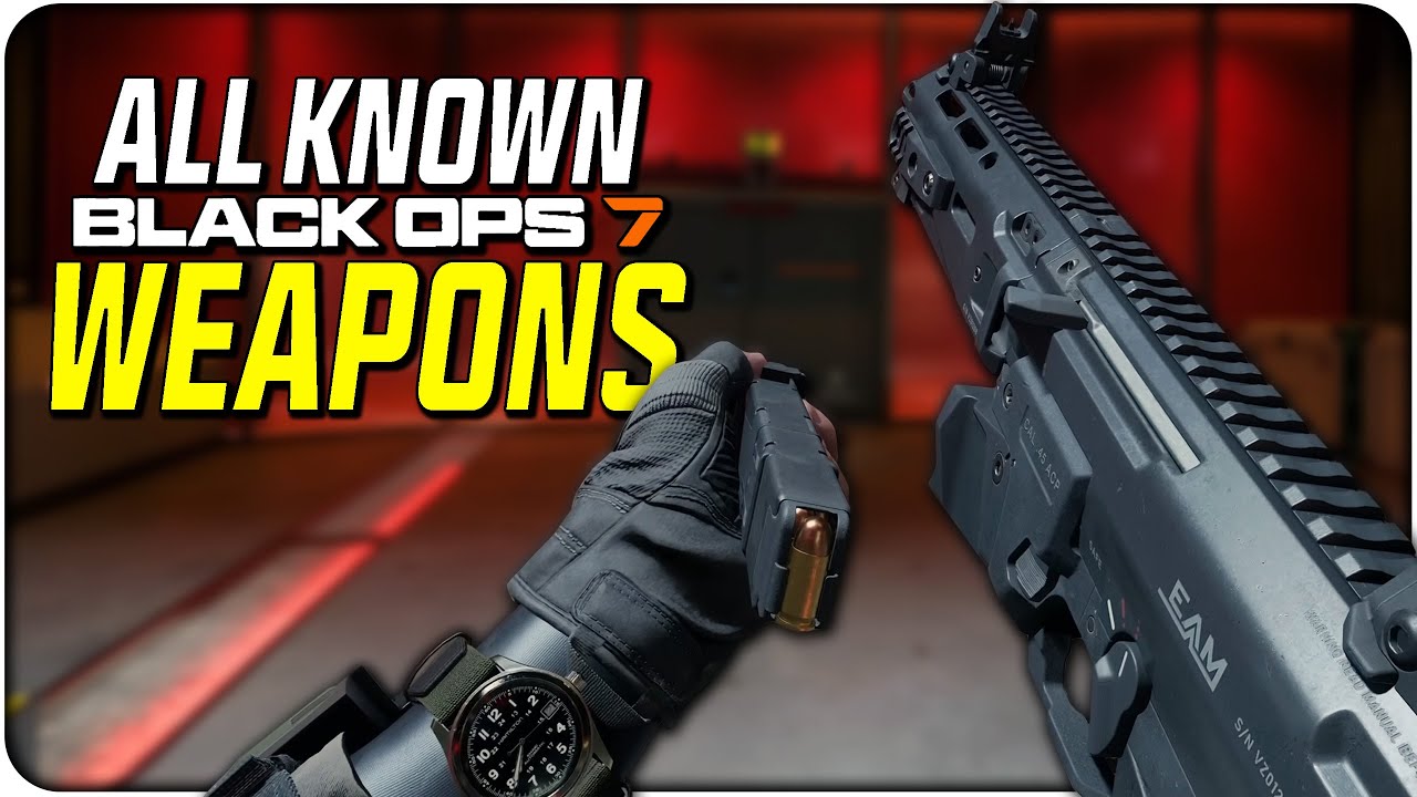 Black Ops 7 Weapons Revealed! 🔫 (23/30 Unlocked)