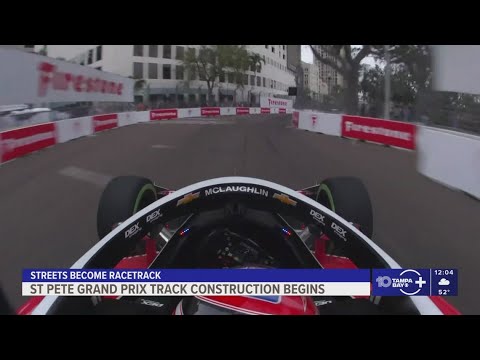 St. Pete Grand Prix track construction begins