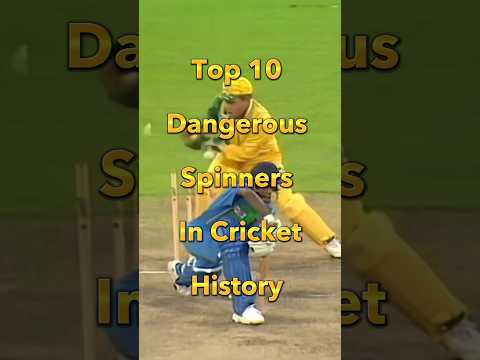 😱 Top 10 Dangerous Spinners In Cricket History 🌍 #shorts #top10 #cricket #spinner