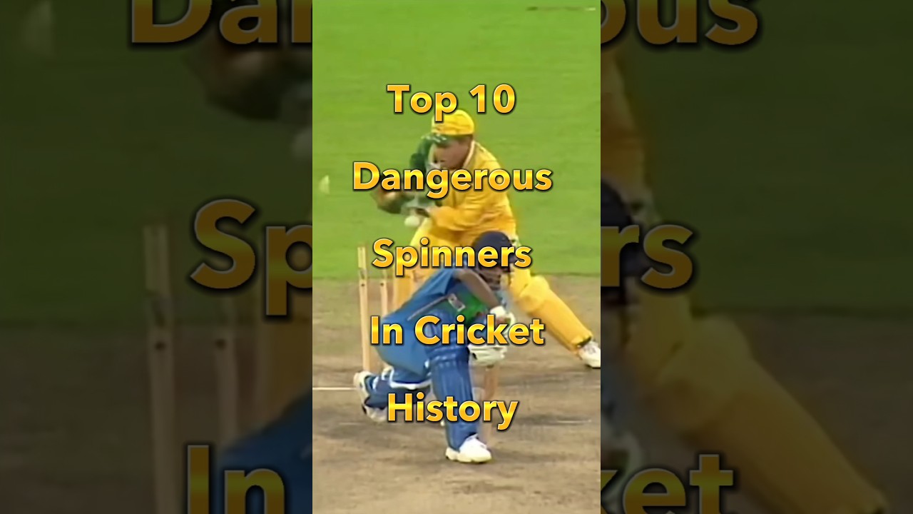 Top 10 Most Dangerous Cricket Spinners of All Time 🏏