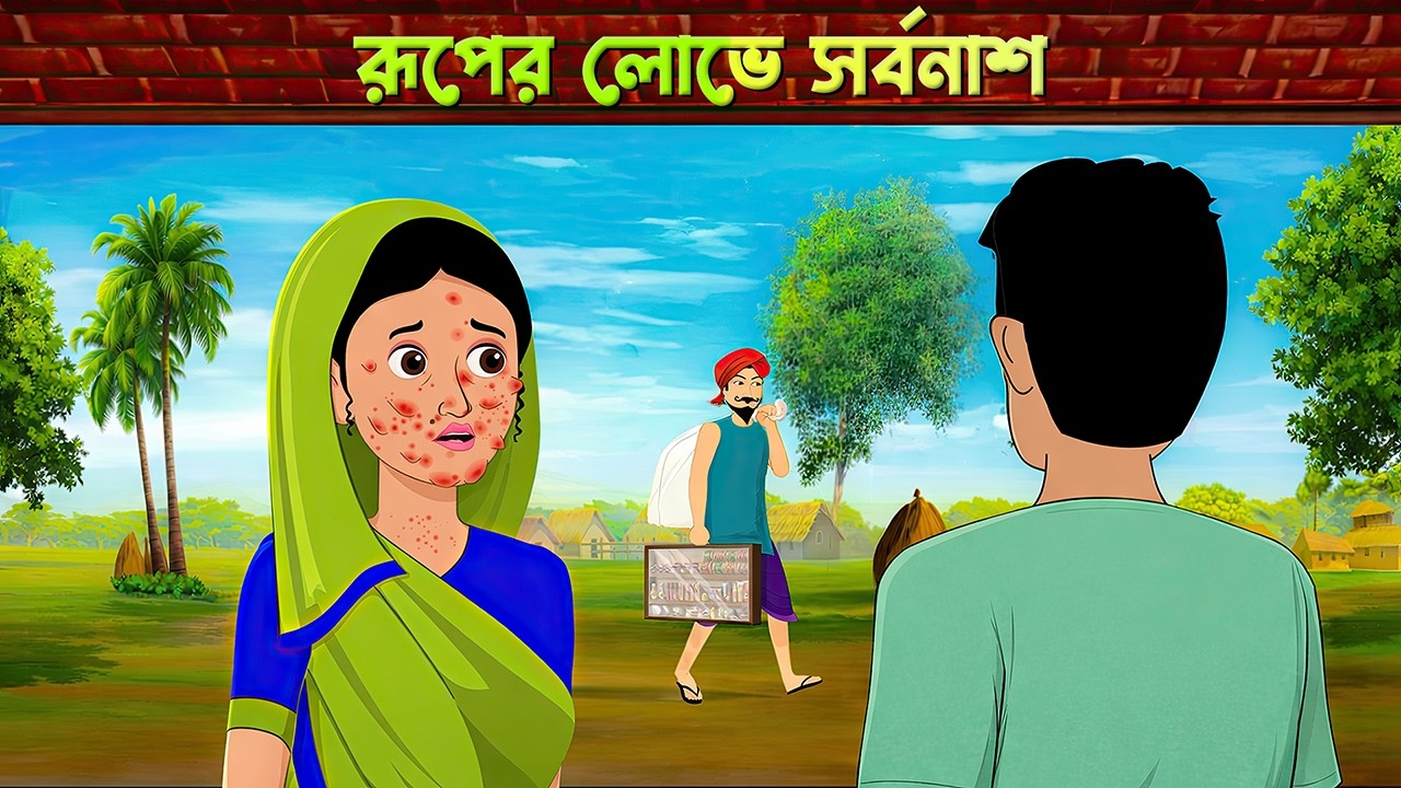 রূপের লোভে সর্বনাশ! Bengali Moral Story 🌸