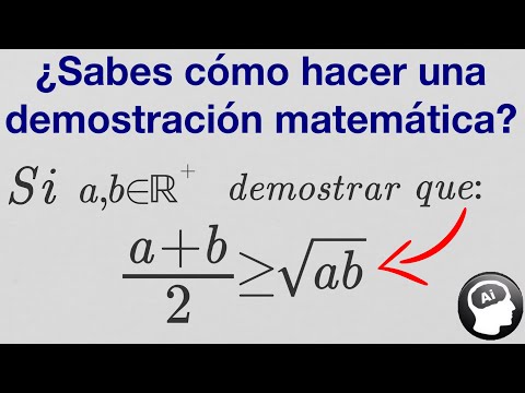 ¿Sabes cómo hacer una demostración matemática aplicando conceptos basicos?