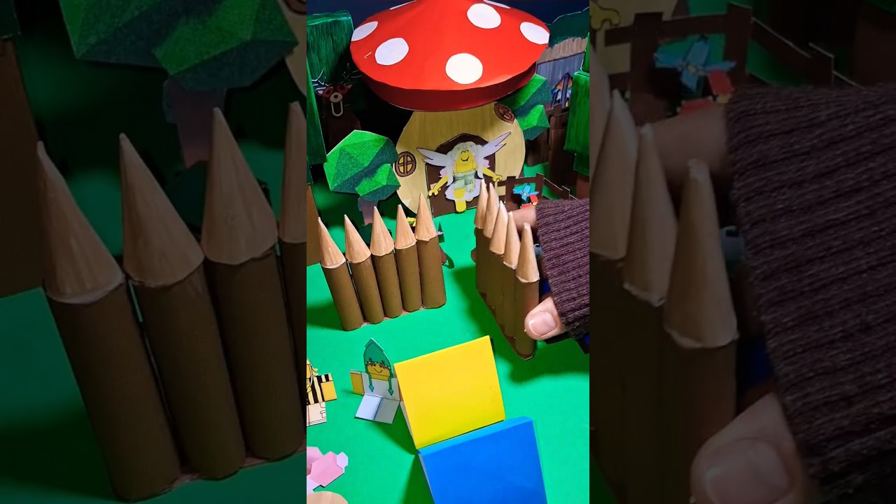 How to Build a Safe Base in 99 Nights Forest | Roblox Paper DIY Guide 🏕️