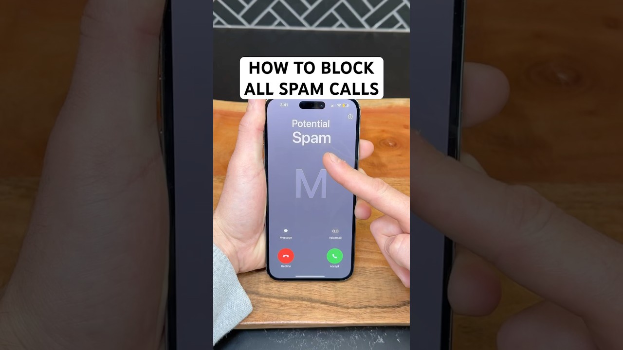 Stop Spam Calls on Your iPhone Easily π±