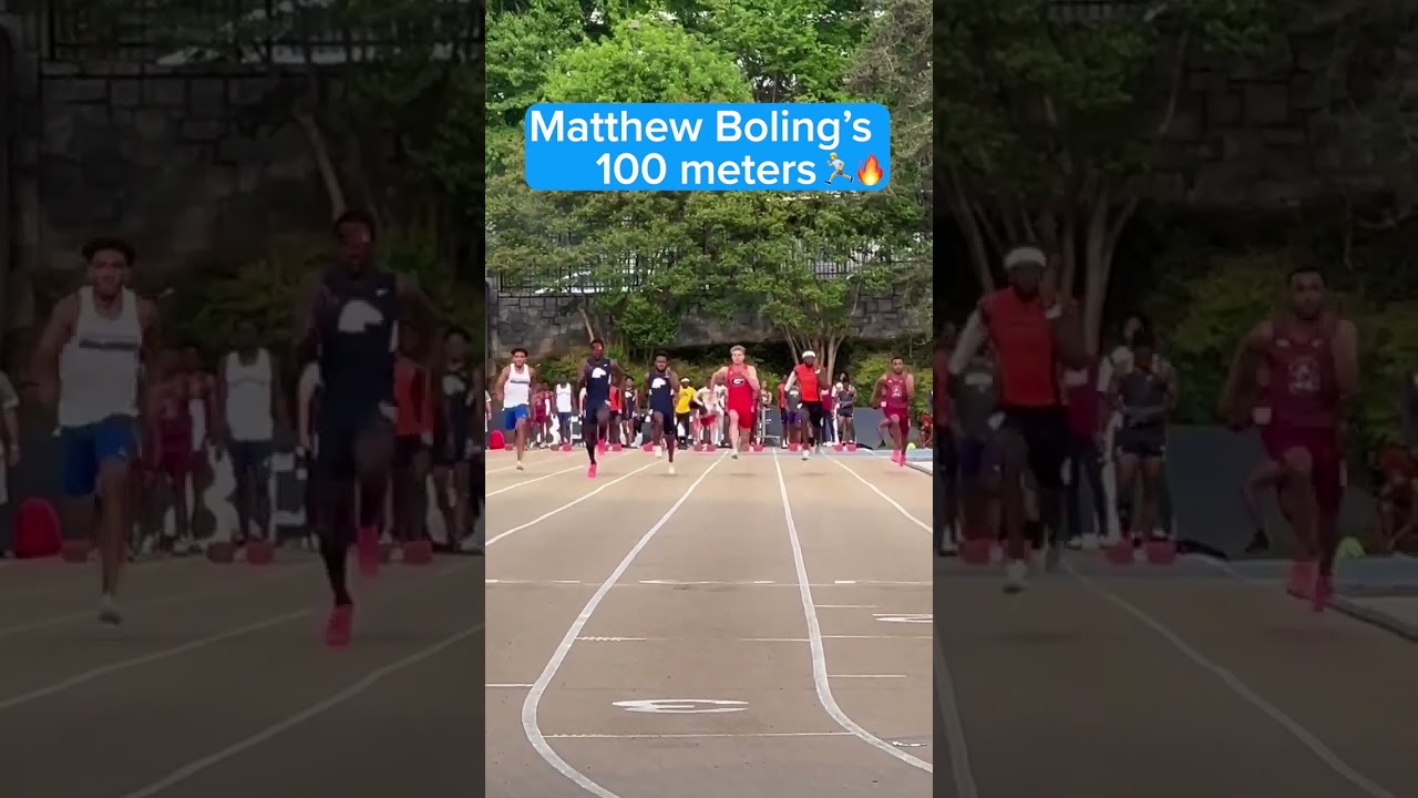 Matthew Boling Shines with 10.31s in 100m Sprint at Georgia Tech Invitational πββοΈ