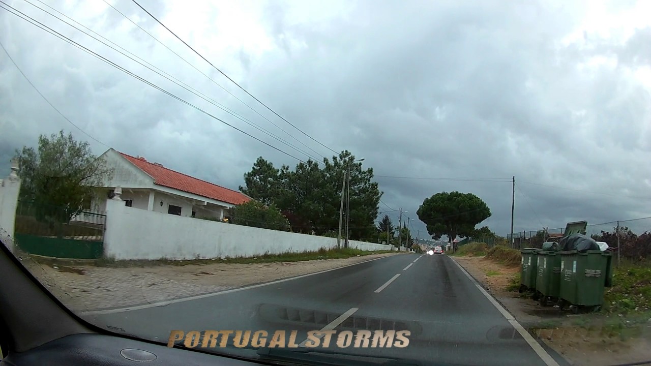 Trovoada e Chuva Forte em Portugal - 04 de Novembro de 2016