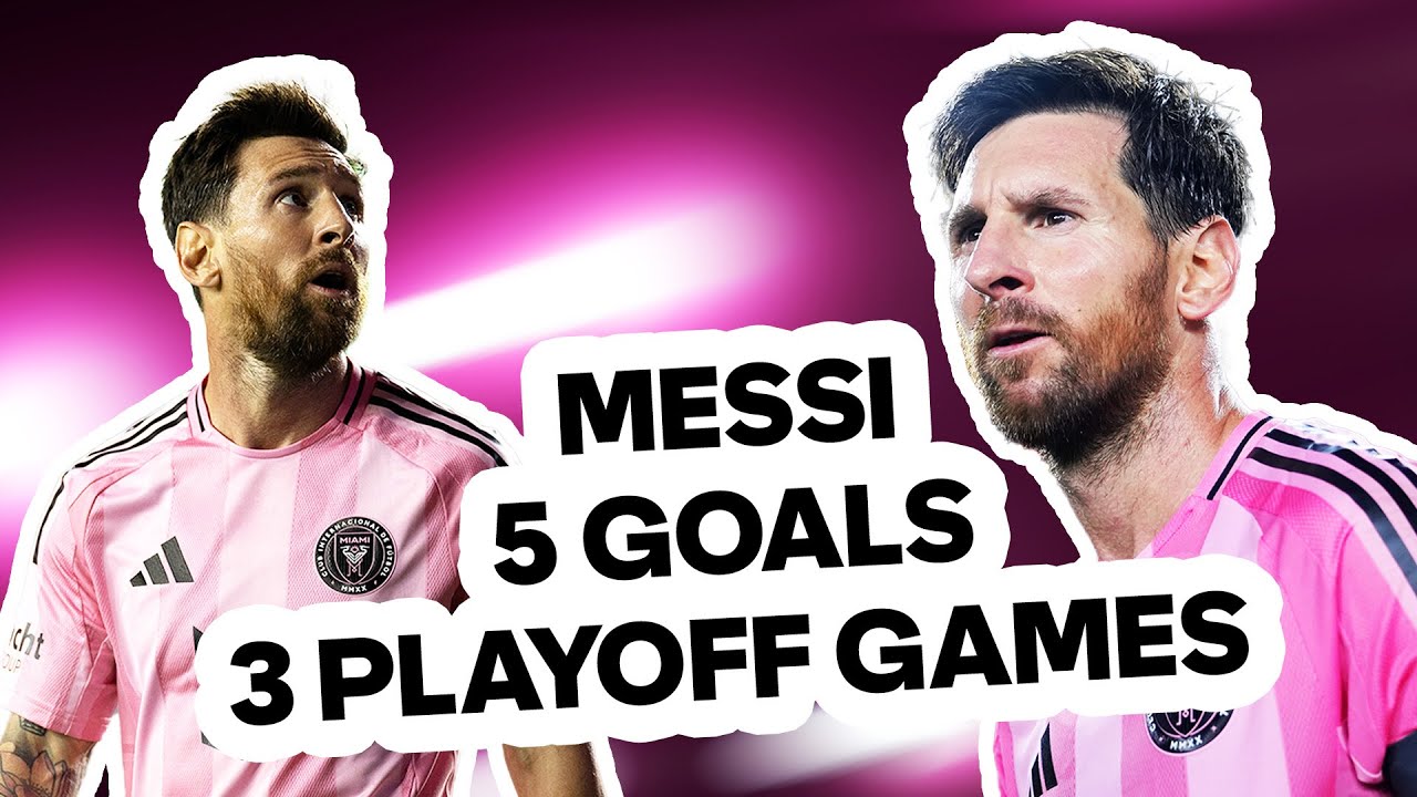 Messi Scores 5 Goals in 3 Games, Leads Miami to MLS Semifinals ⚽