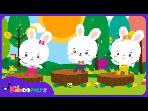 The Bunny Hop Slide | The Kiboomers Kids Dance Songs for Easter