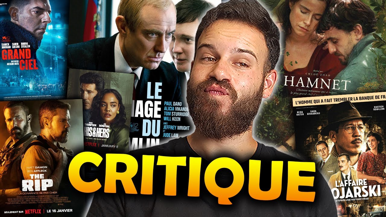 [MULTI CRITIQUE] Hamnet, The Rip, His & Hers, Le Mage du Kremlin, L'Affaire Bojarski, Grand Ciel