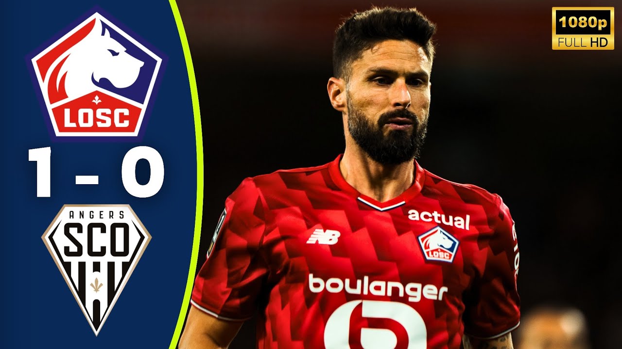 Lille Secures Narrow 1-0 Win Over Angers with Félix Correia’s Goal ⚽