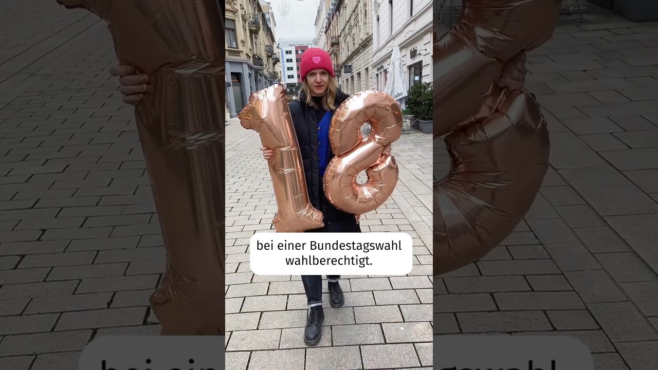 Darfst du wählen? 🗳️ Wichtige Infos zur Bundestagswahl