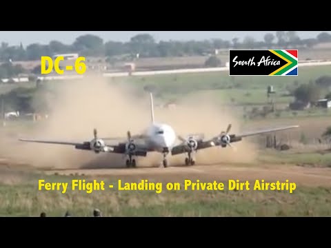 DC-6 Ferry Flight