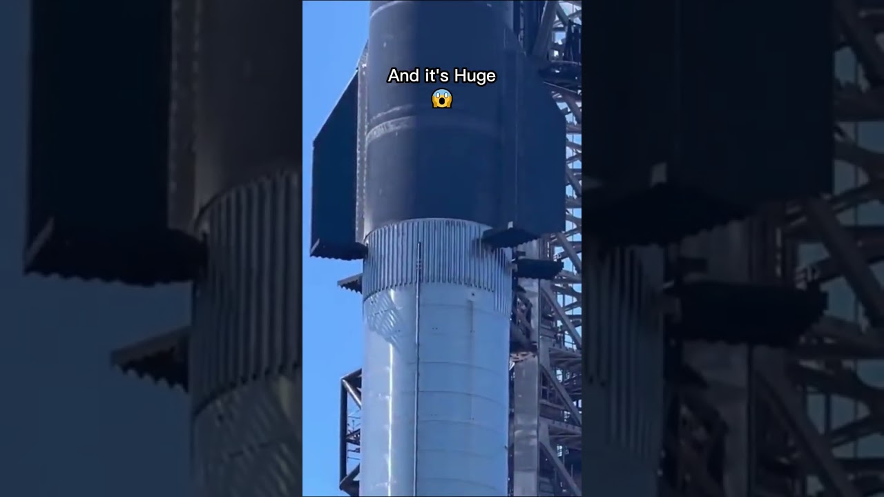 Starship Size Revealed 🚀 by SpaceX
