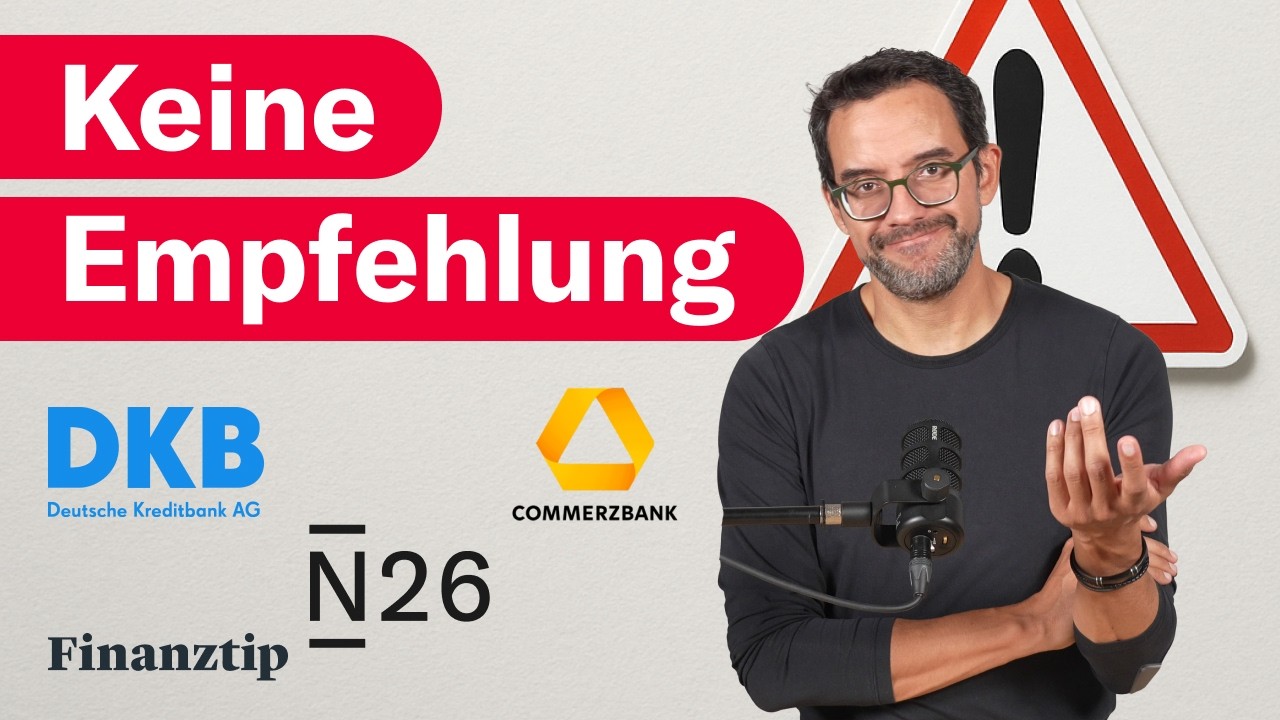 ETF-Depot: Warum N26, DKB & Commerzbank nicht empfehlen
