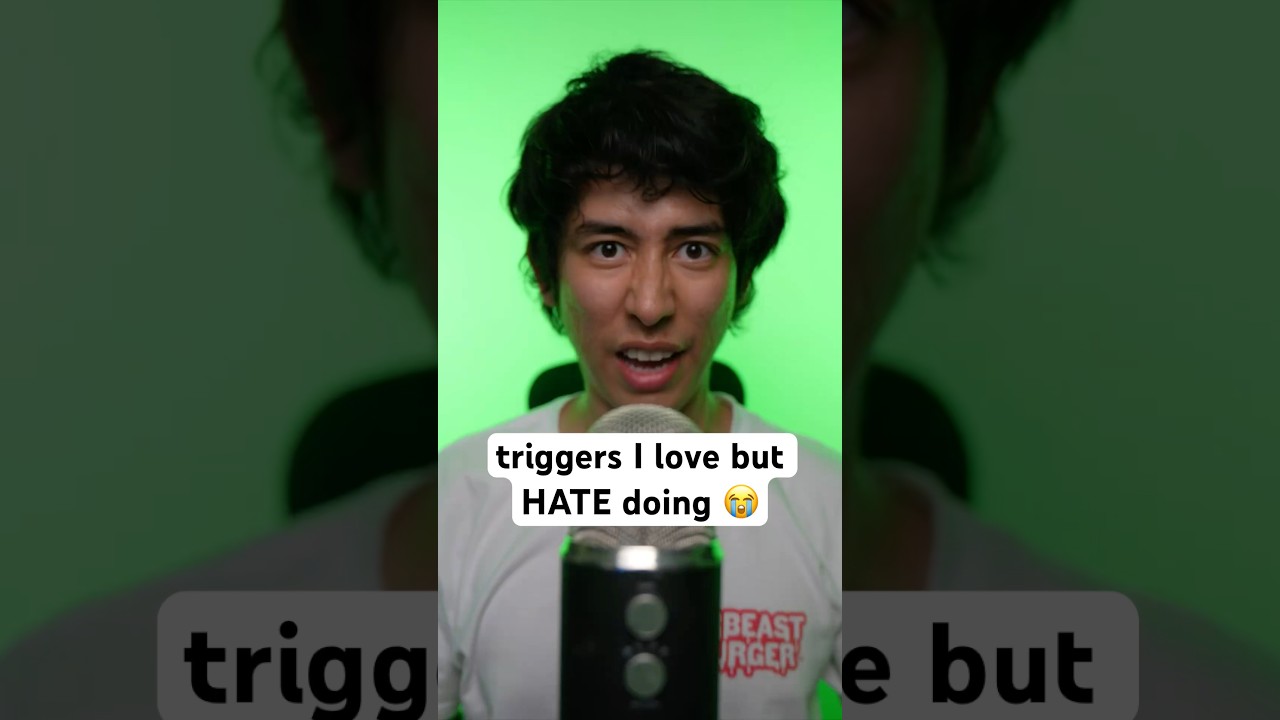 ASMR Triggers I Love but Hate Doing 😭