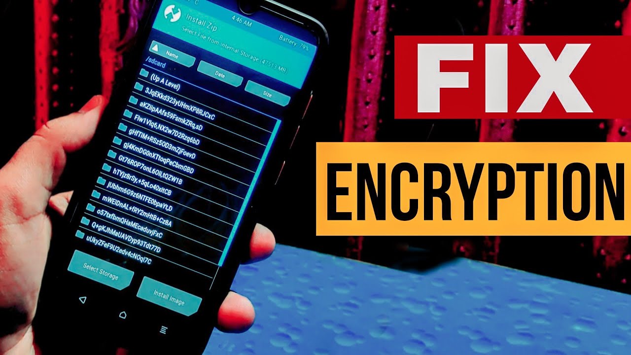 Fix Encryption on Custom Recovery for Android 12 📱