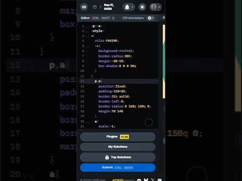 CSS Battles Daily Challenge - September 17, 2025