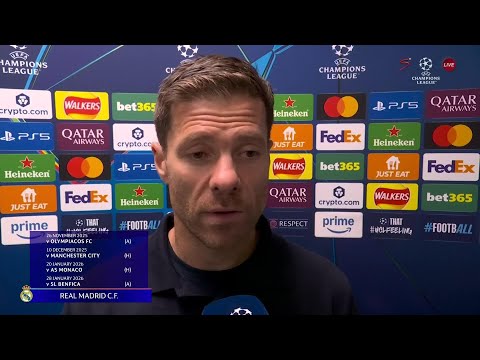 Xabi Alonso post match reaction | Liverpool v Real Madrid