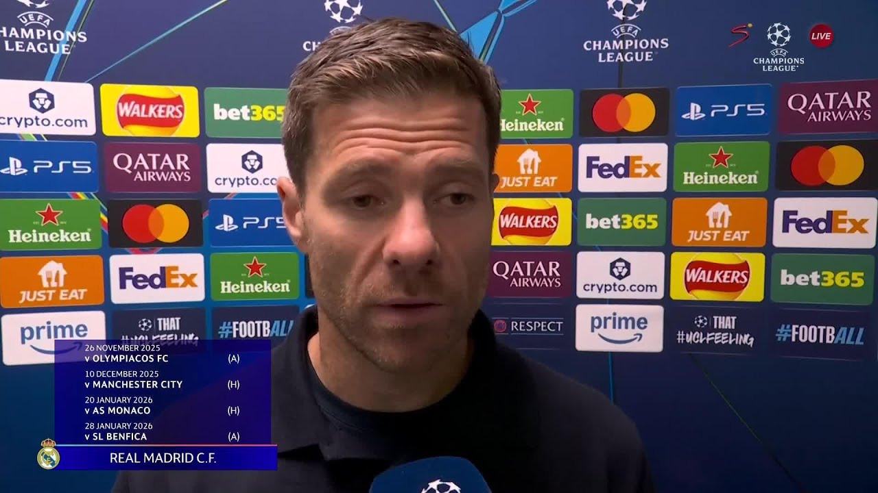 Xabi Alonso Post-Match Reaction | Liverpool vs Real Madrid