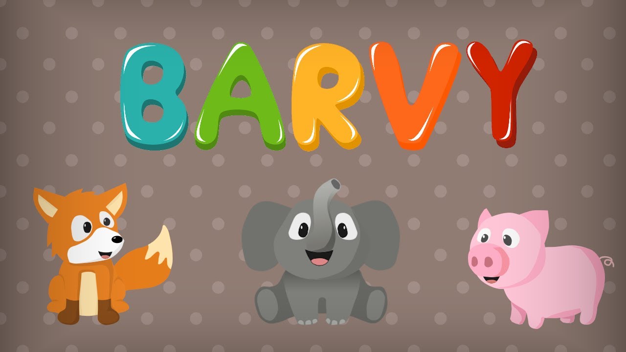 Barvy pro děti 🎨 - Učíme se základní barvy v češtině