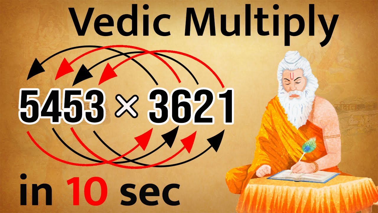 Quick & Easy 4-Digit Multiplication Tricks with Vedic Maths 🔥