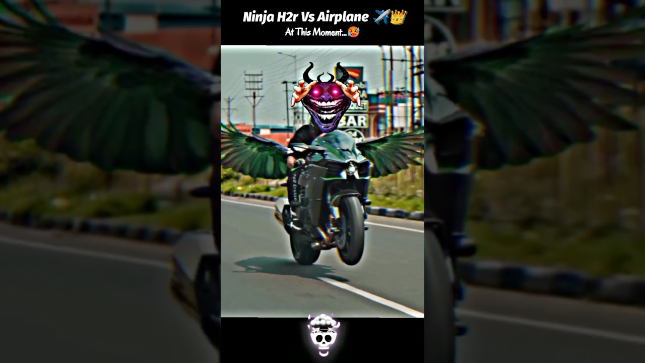 Epic Showdown: Ninja H2R vs. Airplane โ๏ธ | Ultimate Stunt Battle