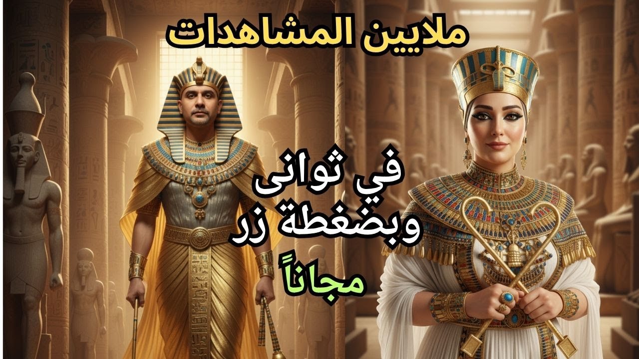 حول صورتك إلى لوحة فرعونية مدهشة مجاناً باستخدام الذكاء الاصطناعي 🏺