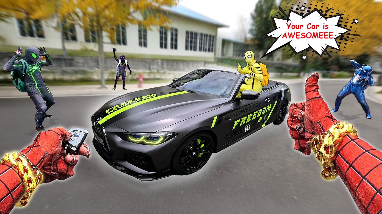 What If Spider-Man Became a Rich School Hero? 🕷️