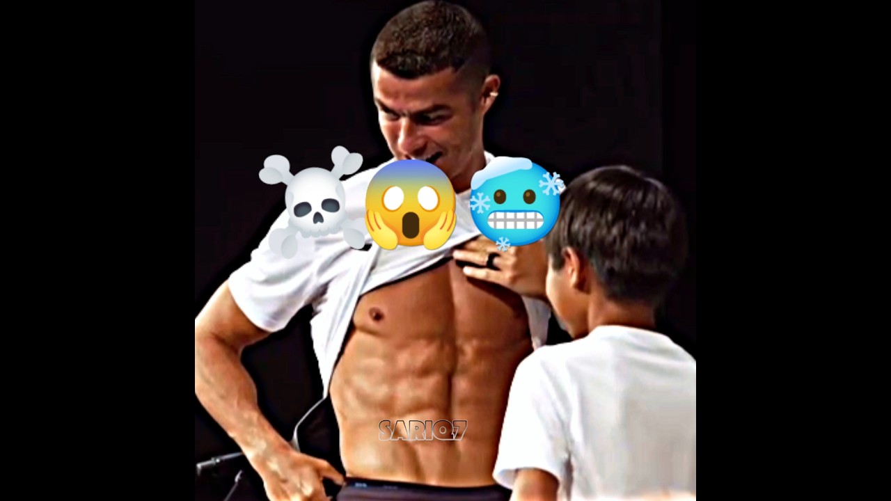 Watch Ronaldo Impress Kids with His Amazing Six-Pack! 💪