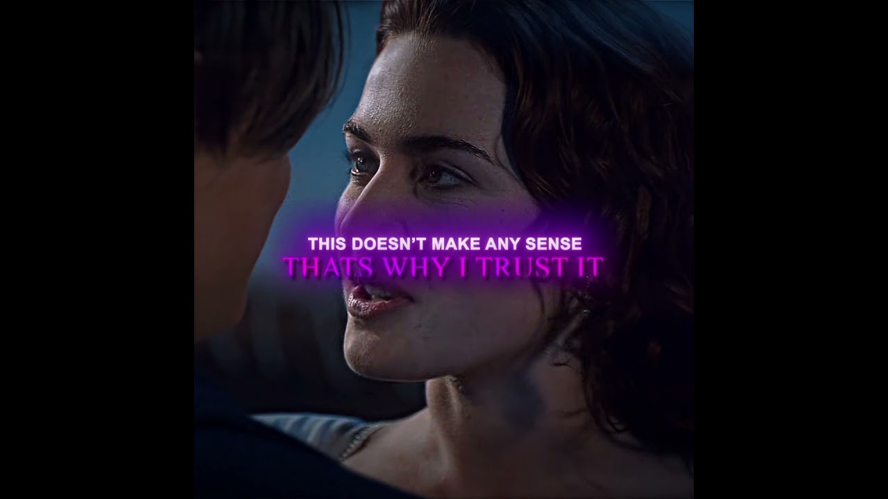 "In to STARS" Jack x Rose "Titanic" Edit | Ruth B. - Dandelions - [Slowed]