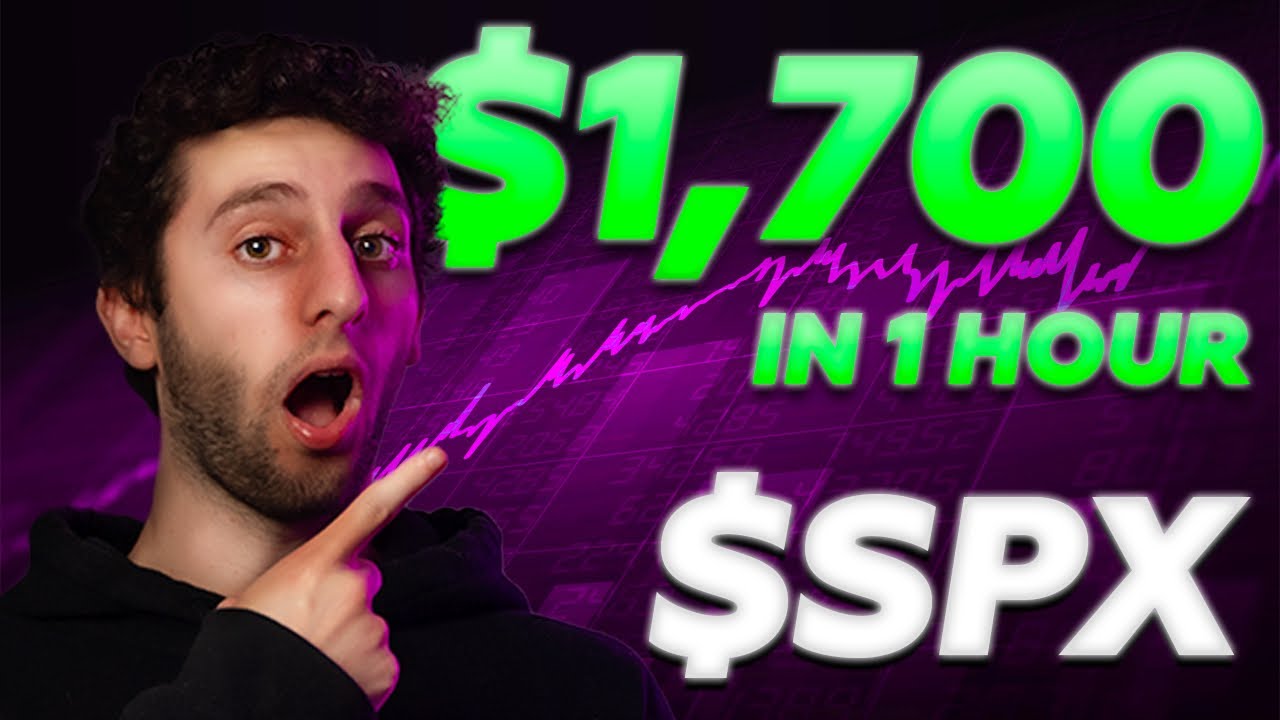 Earned $1,700 in 1 Hour Trading SPX π