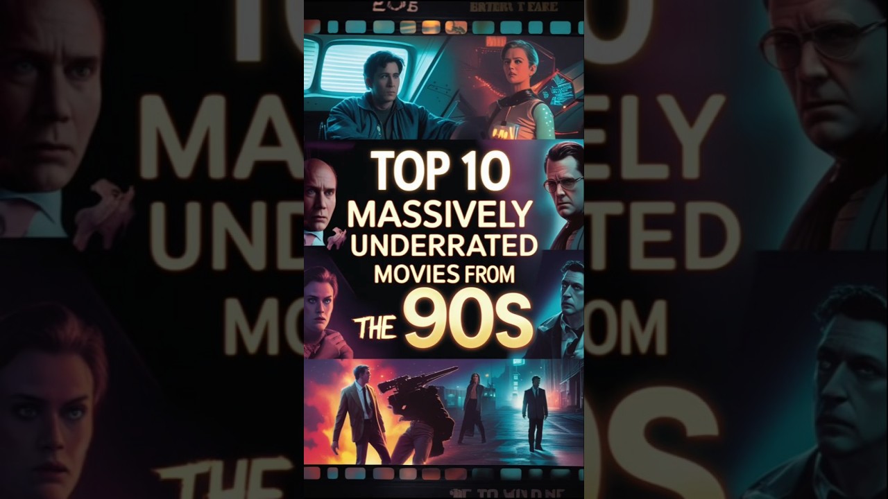 Top 10 Underrated 90s Movies 🎬