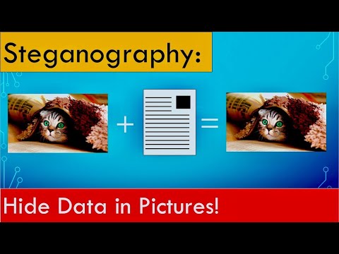How to hide secret data inside images | What is Steganography | Windows 10 | Urdu/Hindi