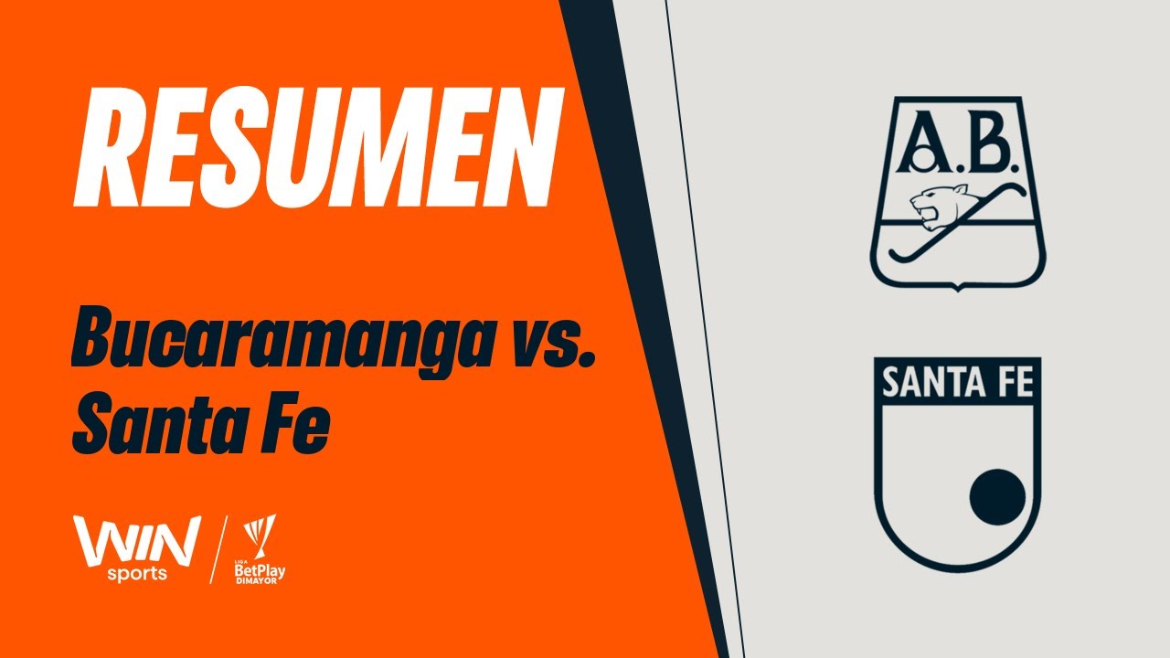 Bucaramanga vs. Santa Fe | Liga BetPlay 2025-2